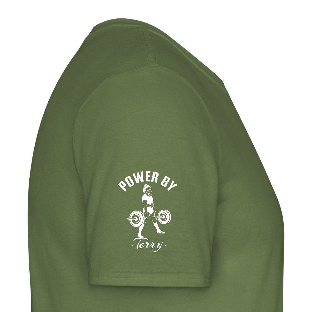 PWR BY TERRY - HERR - military green