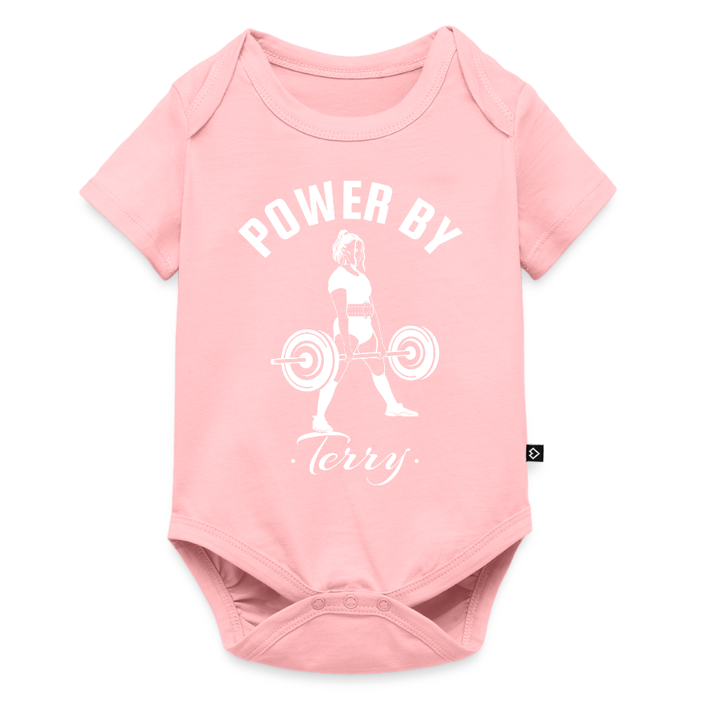 PWR BY TERRY - Baby Bodysuit - rose